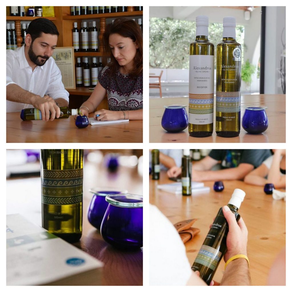 Degustation Huile d'Olive Passalis