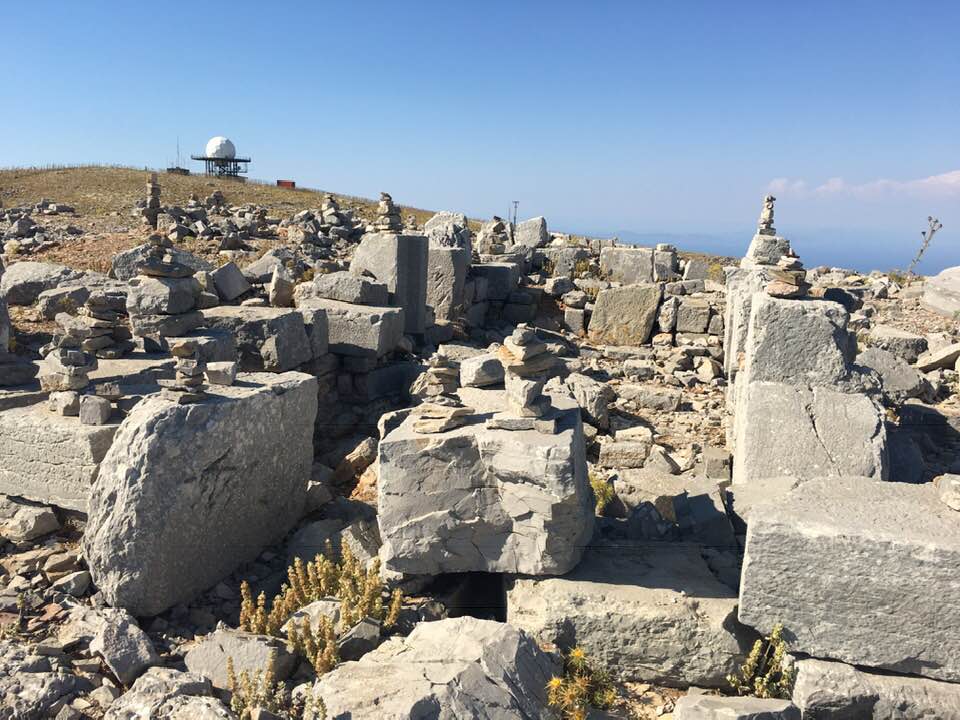 Temple de Zeus à Attavyros