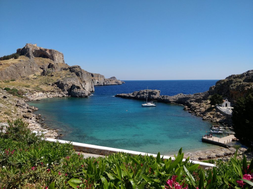 Baie de Saint Paul à Lindos